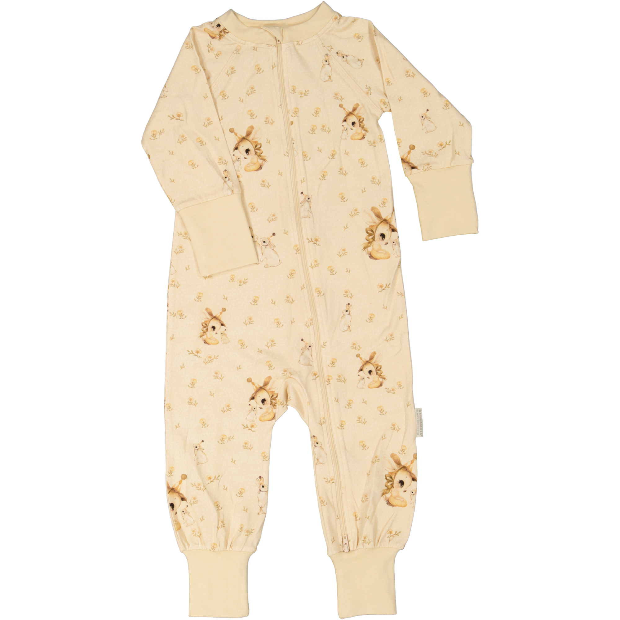 Bamboo baby Pyjamat Stella pouder