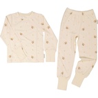 Bamboo 2 pcs pyjamas Long ear beige   110/116