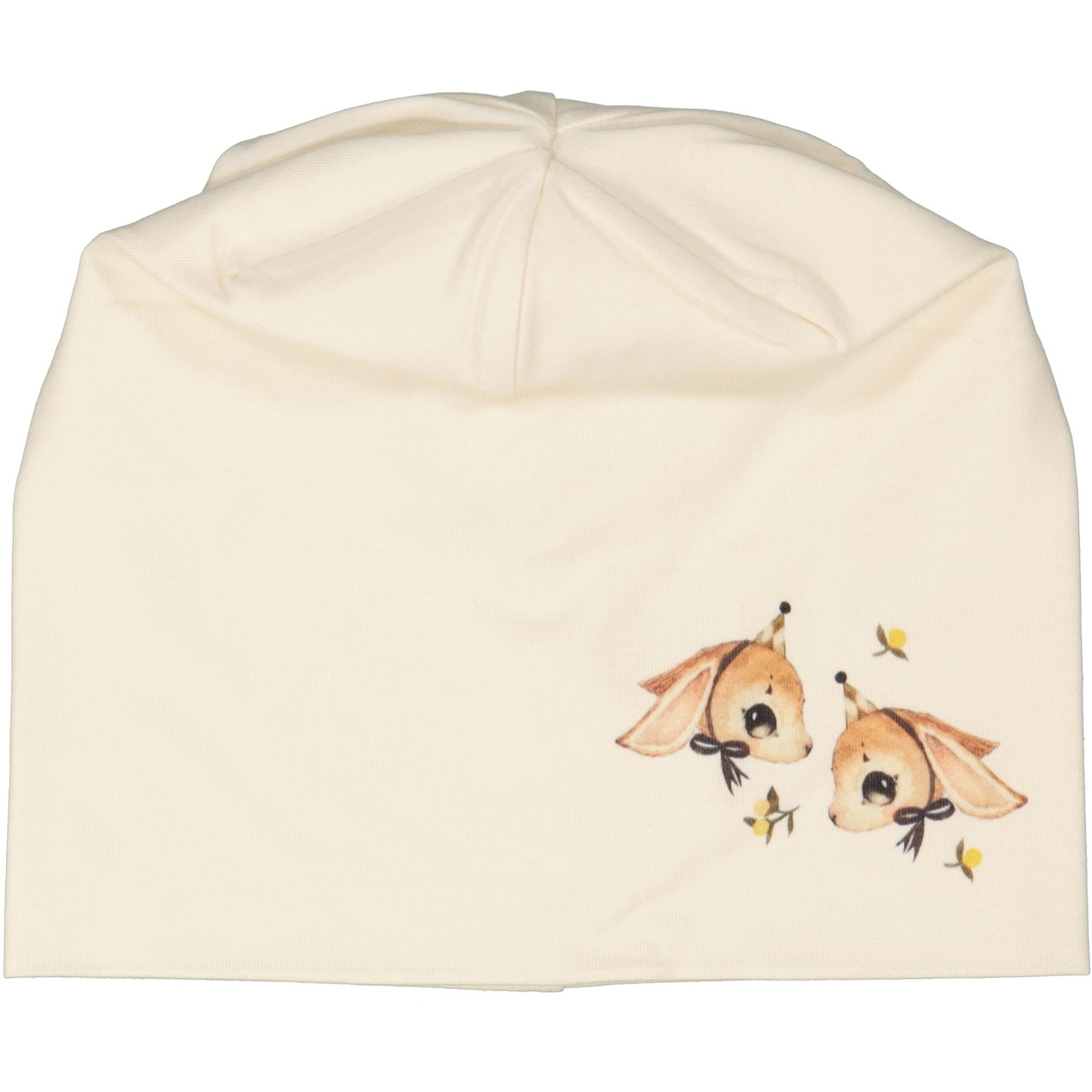 Bamboo Beanie Long ear beige   S 2-4 Year