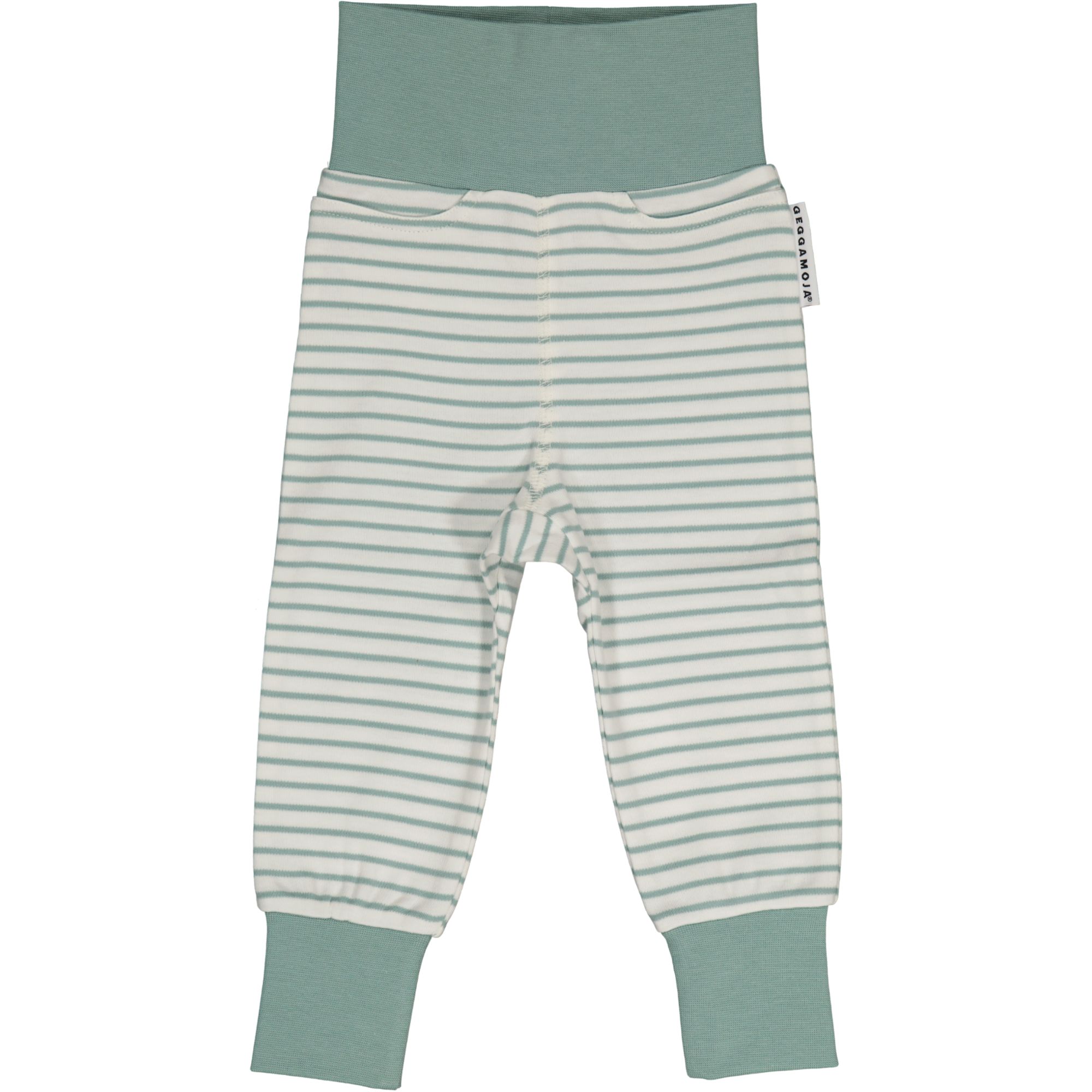 Vauvan housut L.vihreä/offvalkoinen