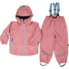 Rain set fleece Rose 134/140