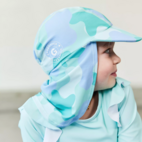 UV Hat Cammo mint  4-10M