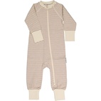 Pyjamas 2-way zip Burgundy stripe 98/104
