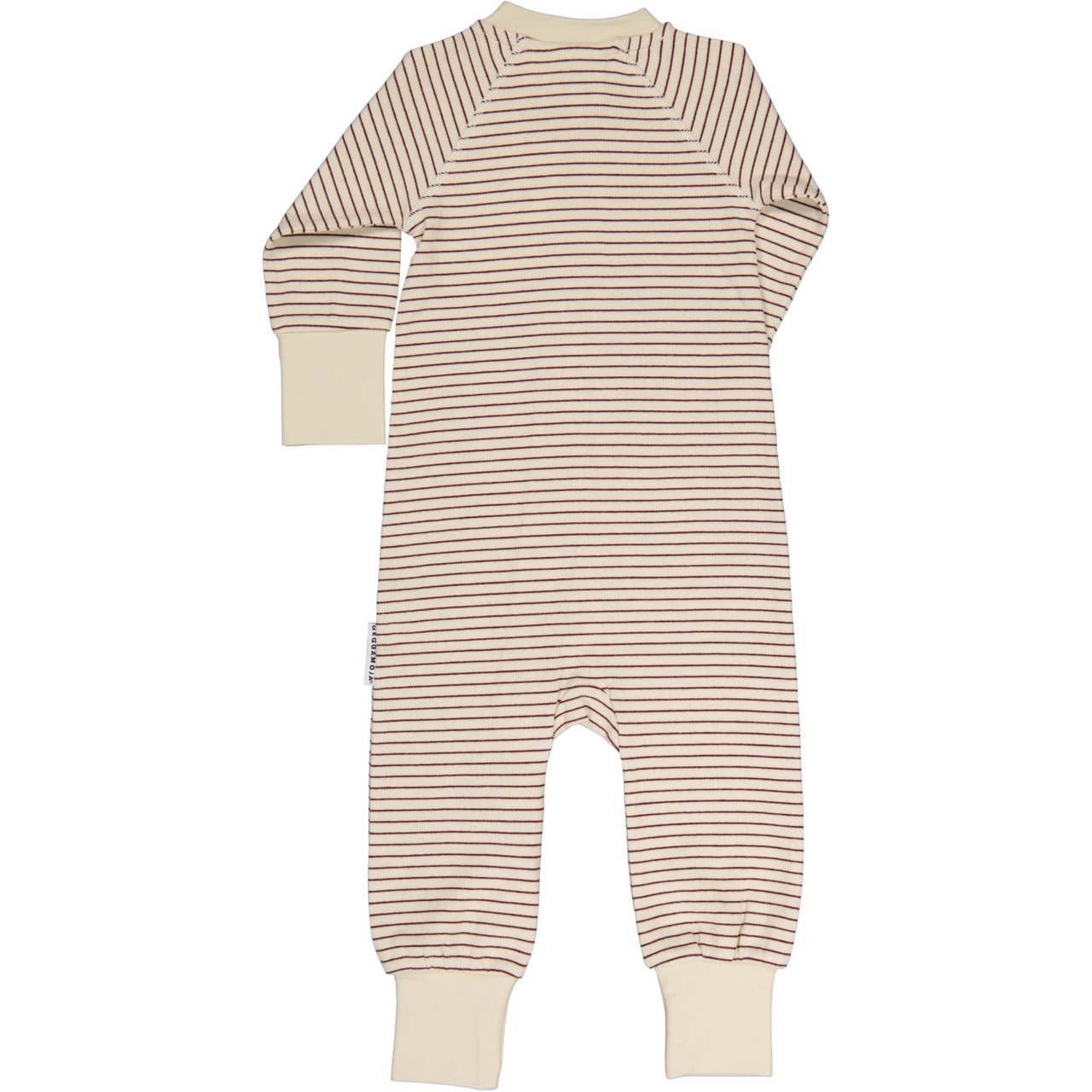 Pidžaama Onesie zip Burgundy stripe 98/104