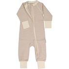 Pidžaama Onesie zip Burgundy stripe 50/56