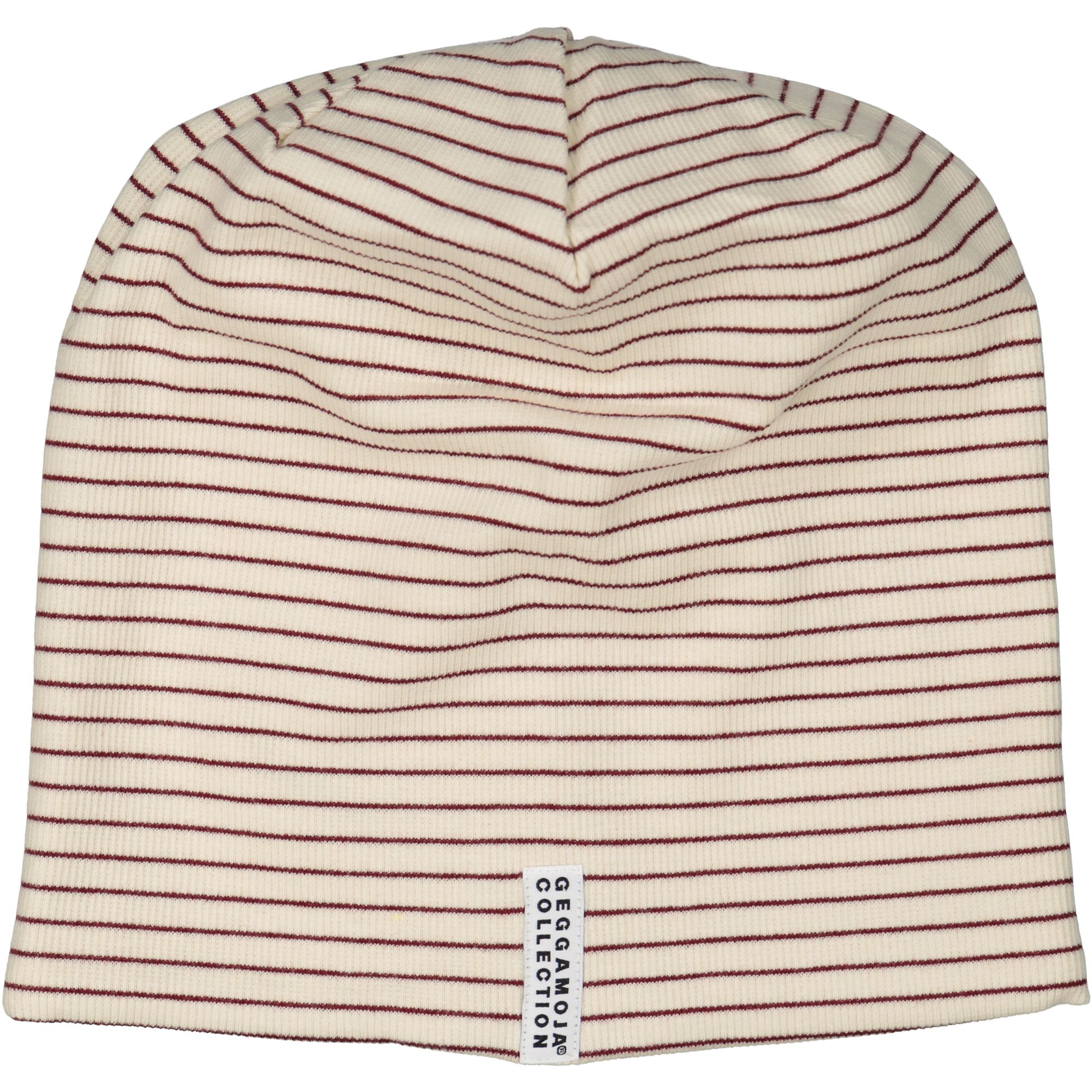 Müts Burgundy stripe
