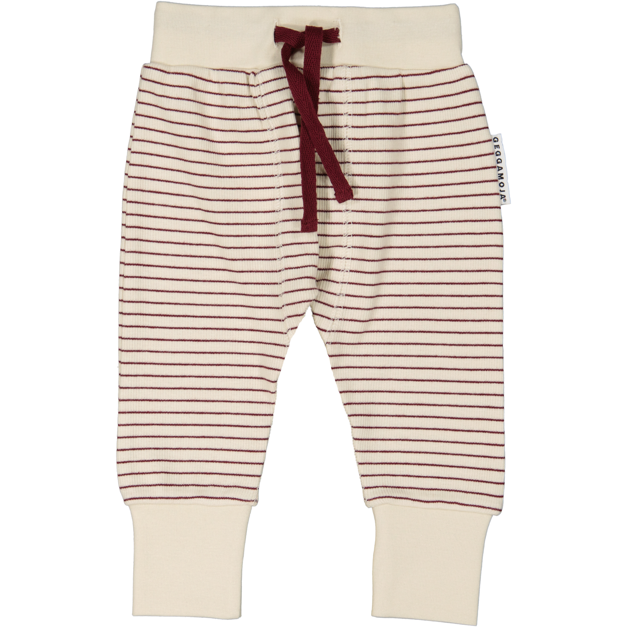 Vauvan housut Burgundy stripe