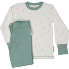 Kaheosaline pidžaama Tiny Roheline dot 110/116