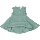 Summer flounce dress Green 50/56