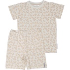 Bamboo summer two pcs pyjamas Soft beige leo 122/128