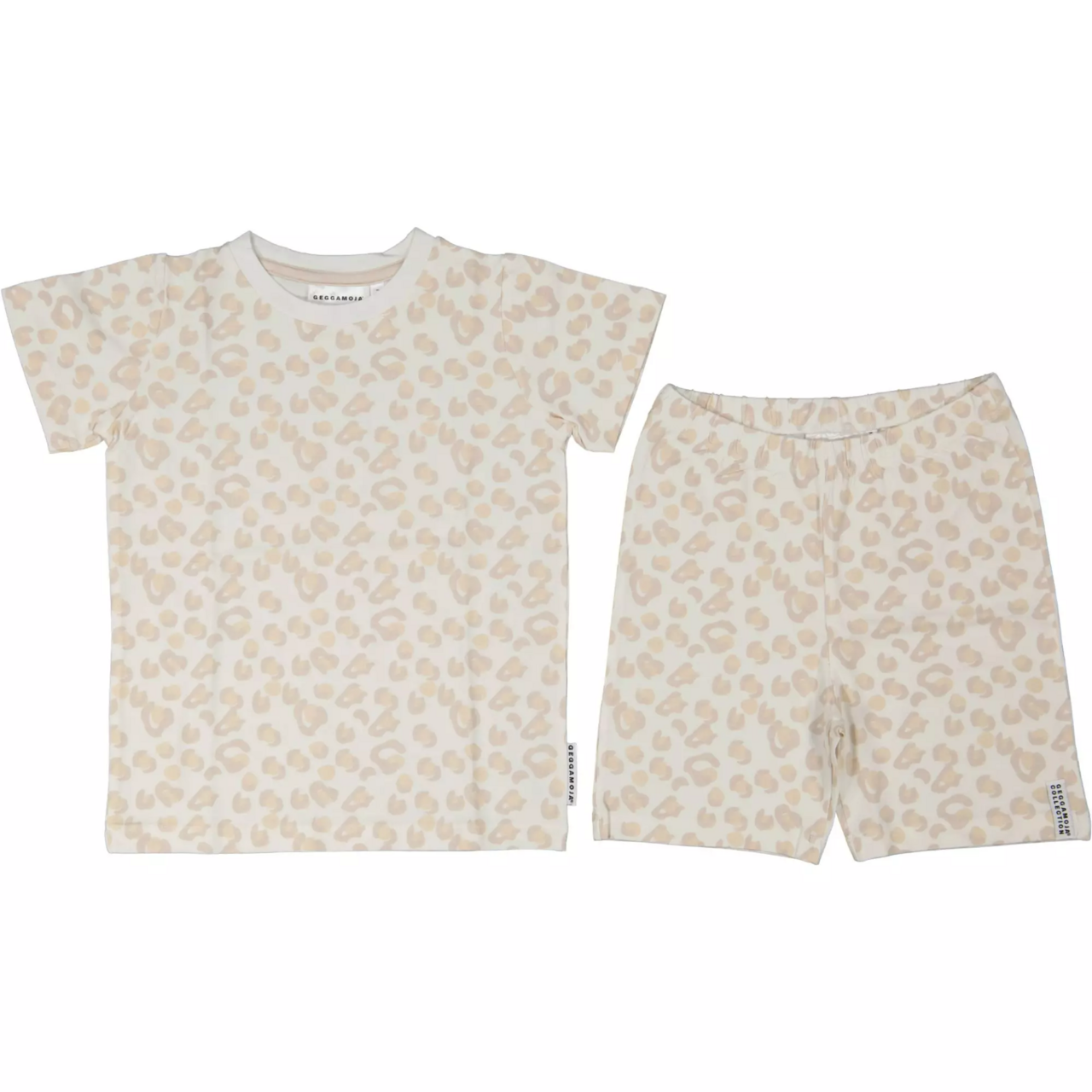 Sommarpyjamas Bambu Leo Beige 122/128