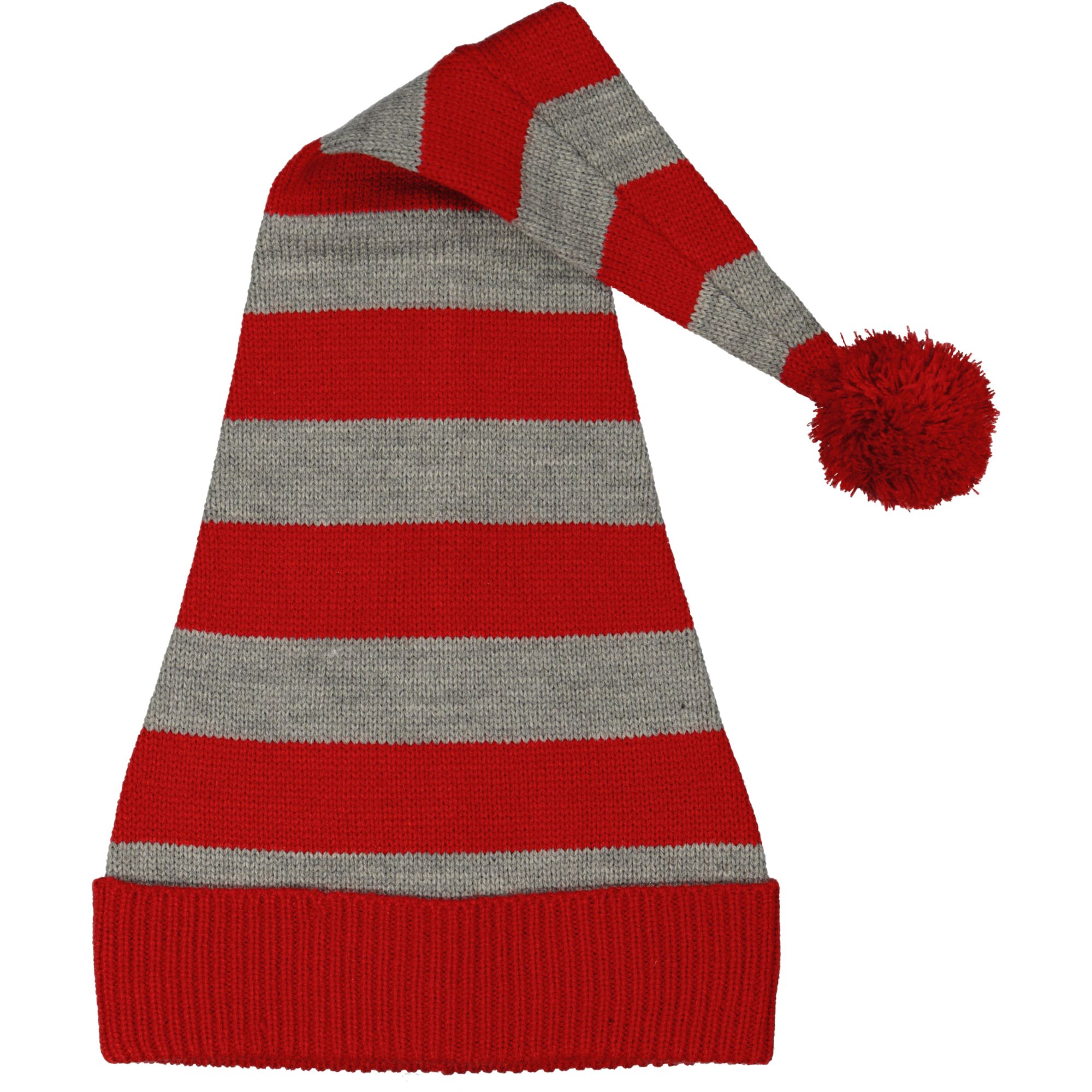 Tombu mütsi striped Punane/Hall