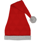 Knitted Christmas hat punainen  6Y-Adult