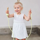 Babyklänning ärmlös Tiny Dots Vit 50/56
