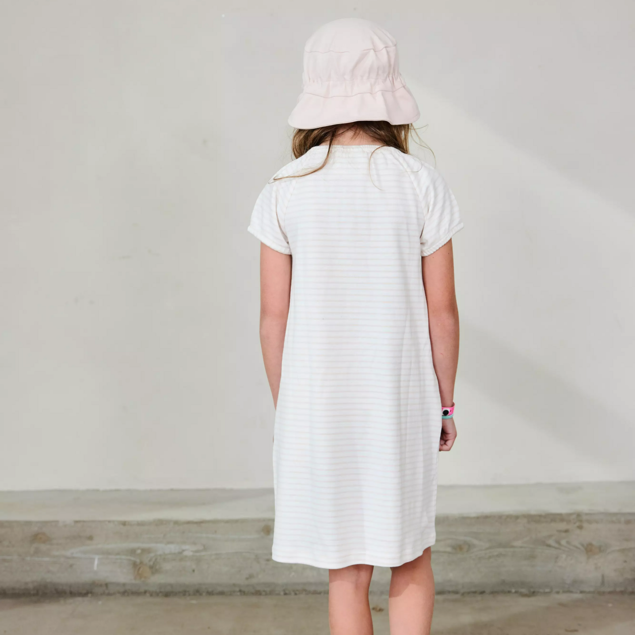 Singoalla dress L.pink/offwhite 86/92