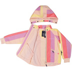 Wind fleece jacket Pink Stripe  74/80