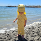 UV Hat Yellow  4-10M