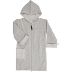 Bathrobe Kids Classic Grey/Grey-white  86/92