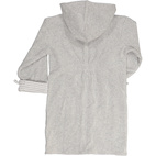 Bathrobe Kids Classic Grey/Grey-white  110/116