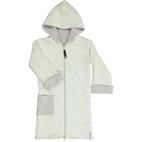 Bathrobe Kids Classic Grey/green-green  86/92