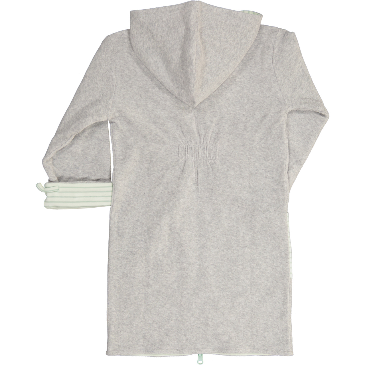 Bathrobe Kids Classic Grey/green-green  146/152