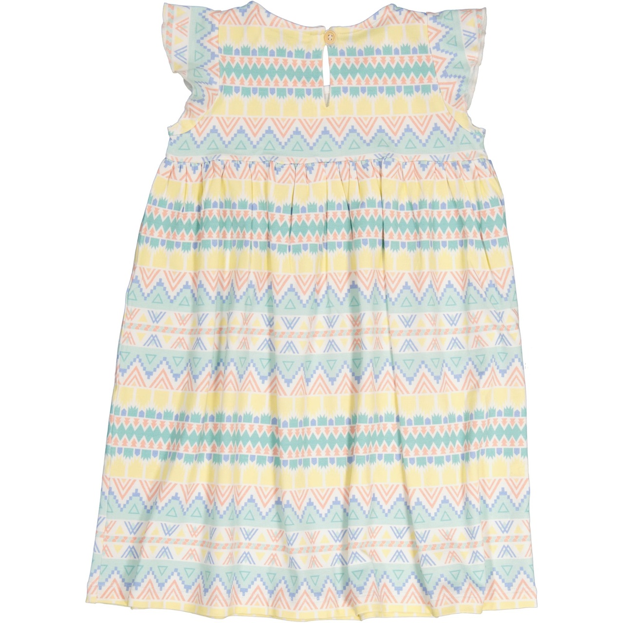 Bamboo flounce dress Inca pastel  74/80