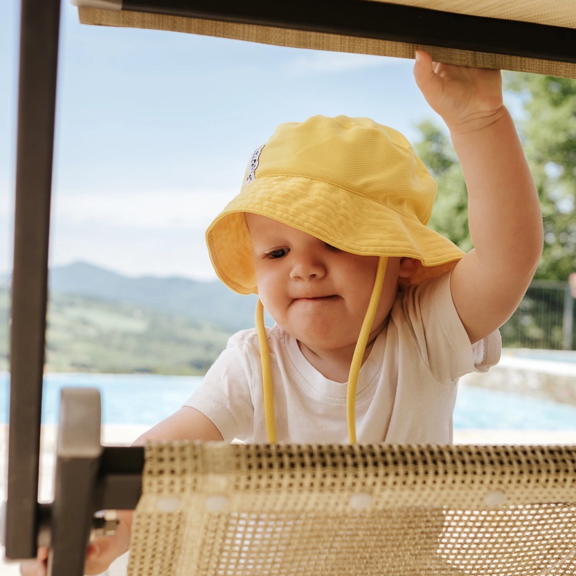 UV Sunny hat Yellow  2-6Y