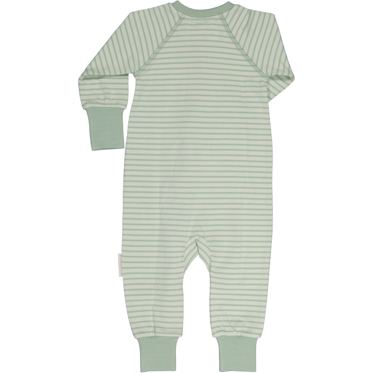 Tvåvägs-zip Pyjamas Bambu Classic Ljusgrön/Grön 62/68