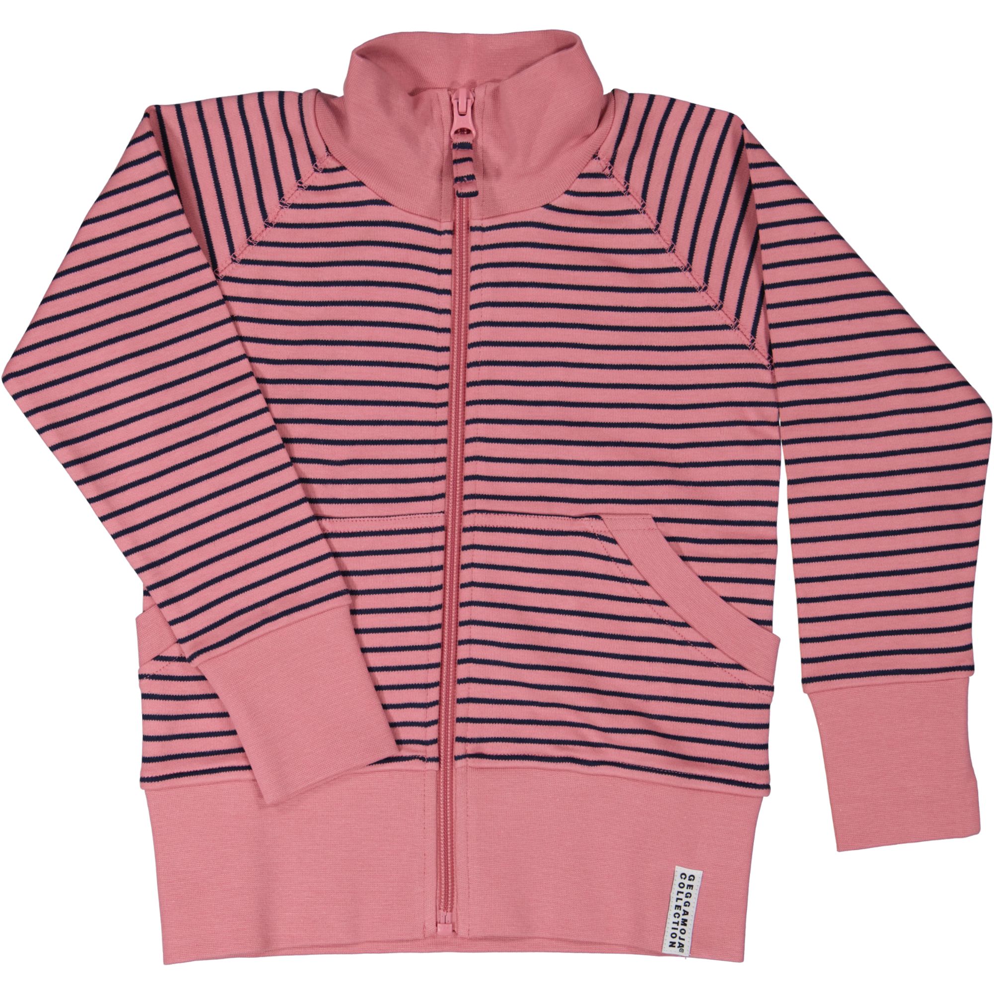 Zip sweater Pink/navy