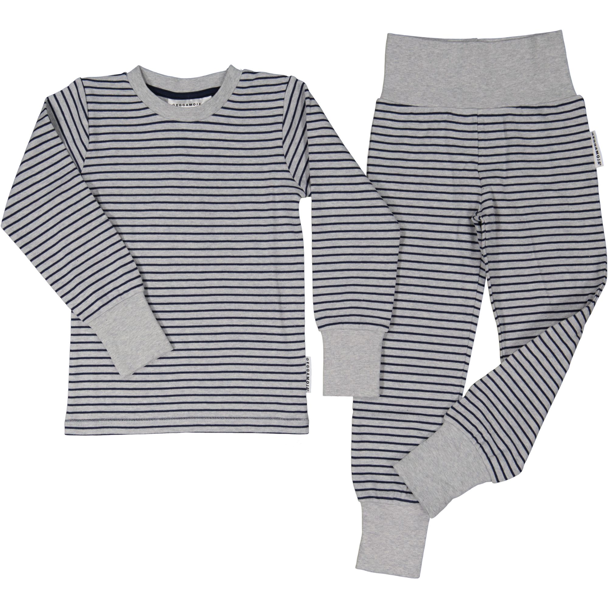 Kaksiosainen pyjama  harmaa mel/navy