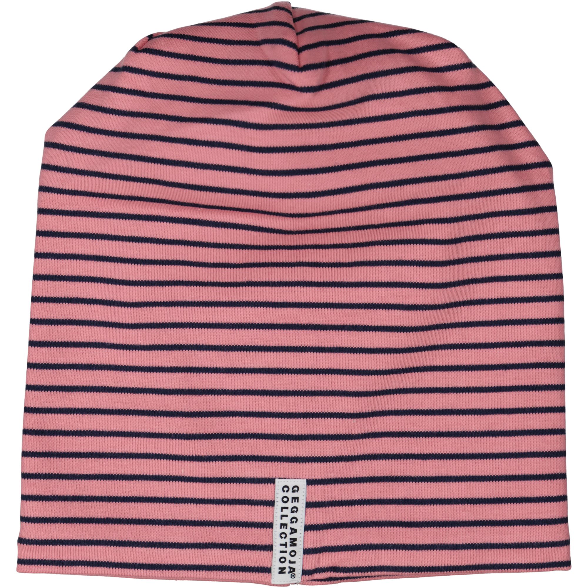 Hattu fleecevuorattu cap vaaleanpunainen/laivastonsininen