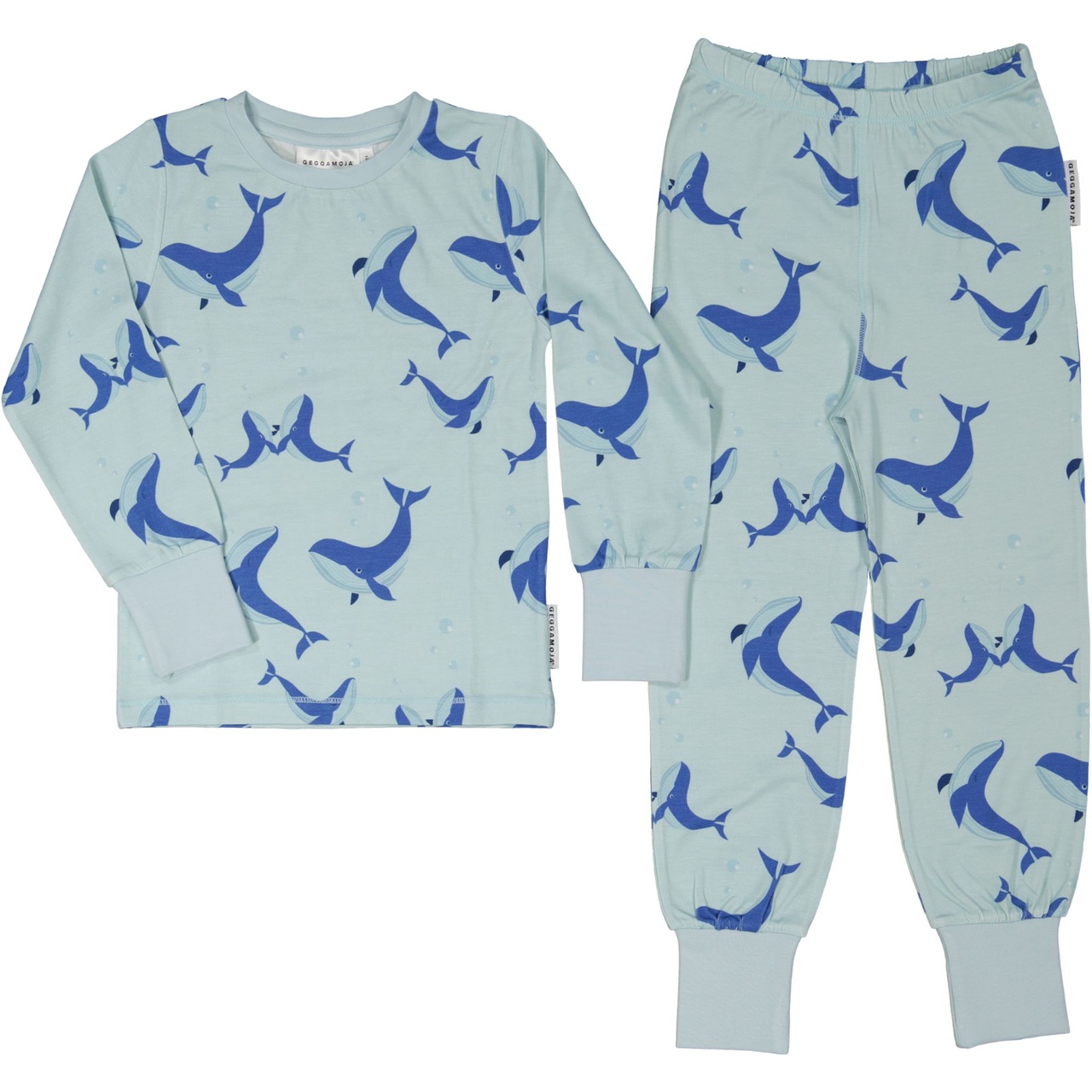 Pyjamas tvådelad Blue whale 122/128
