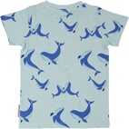 T-shirt Bambu Blue whale 134/140