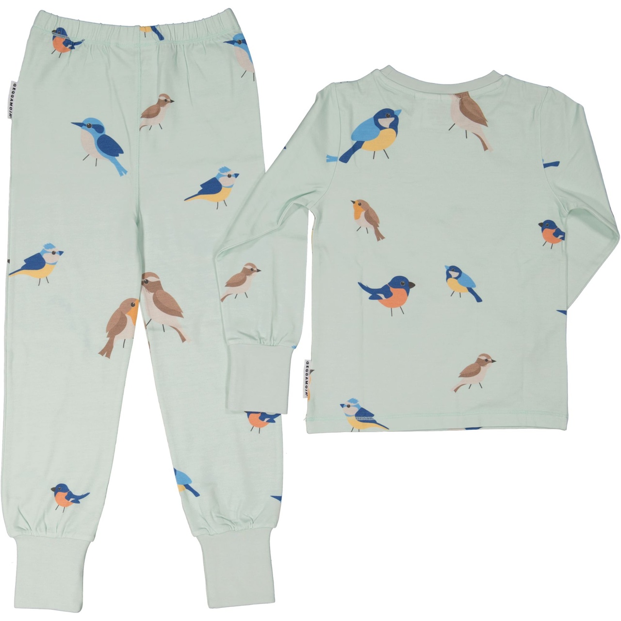 Pyjamas tvådelad Green bird 122/128