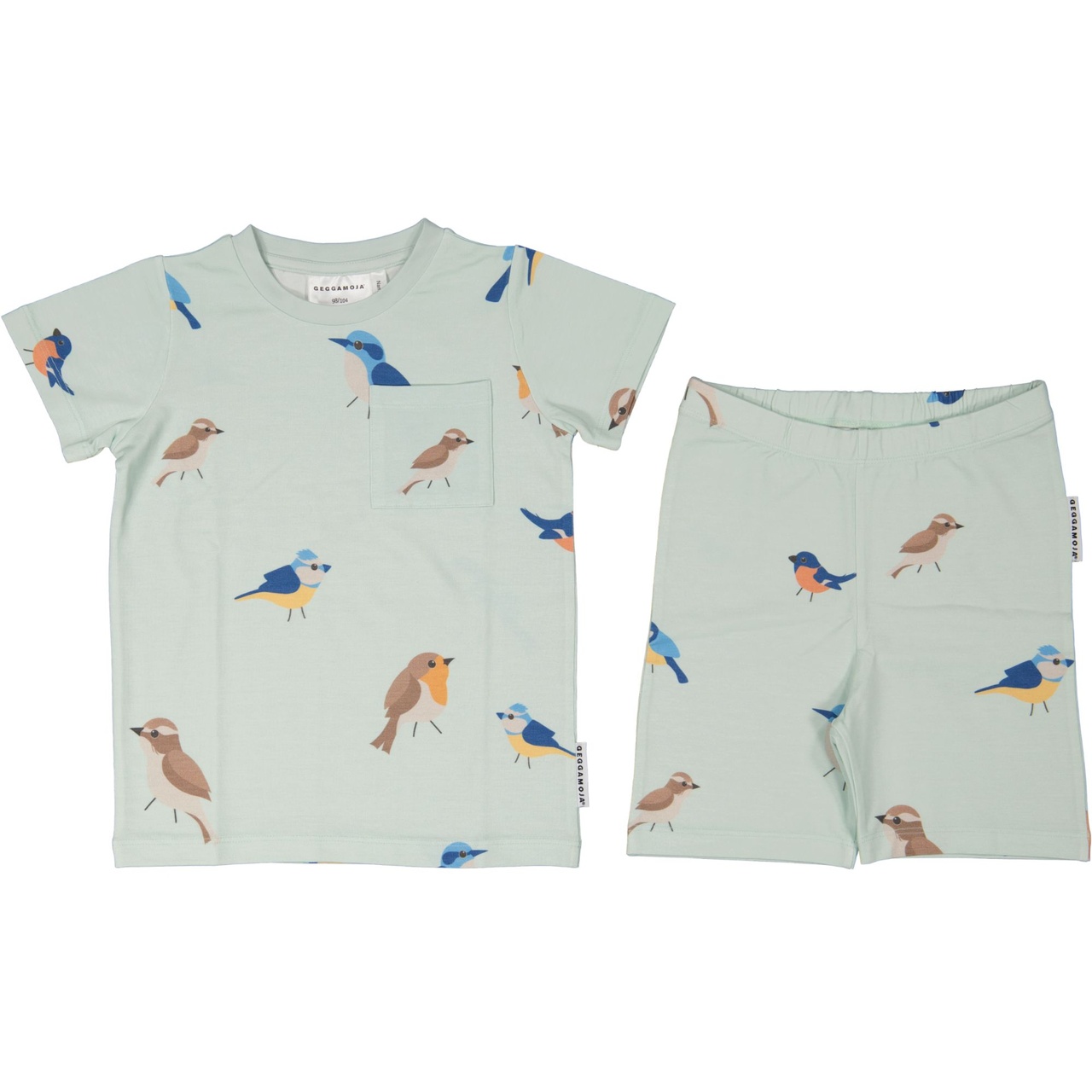 Bamboo Set Green birds 86/92