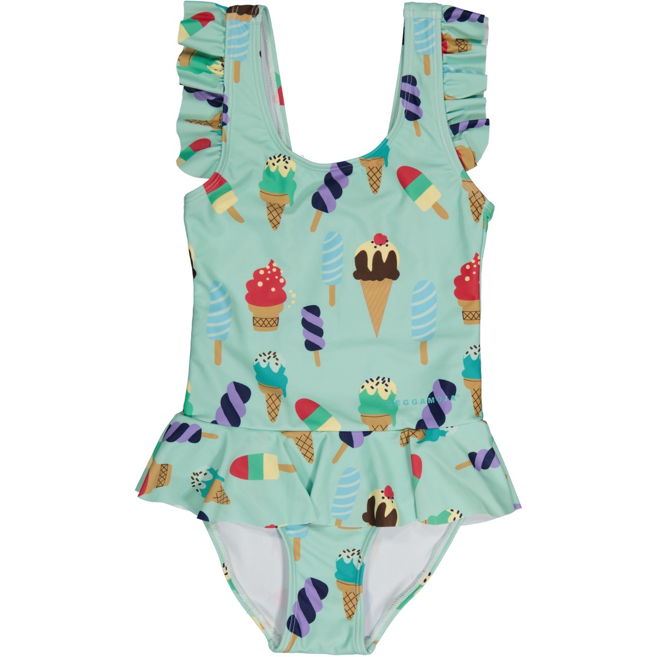 UV-Swim suit Mint Ice Cream  110/116