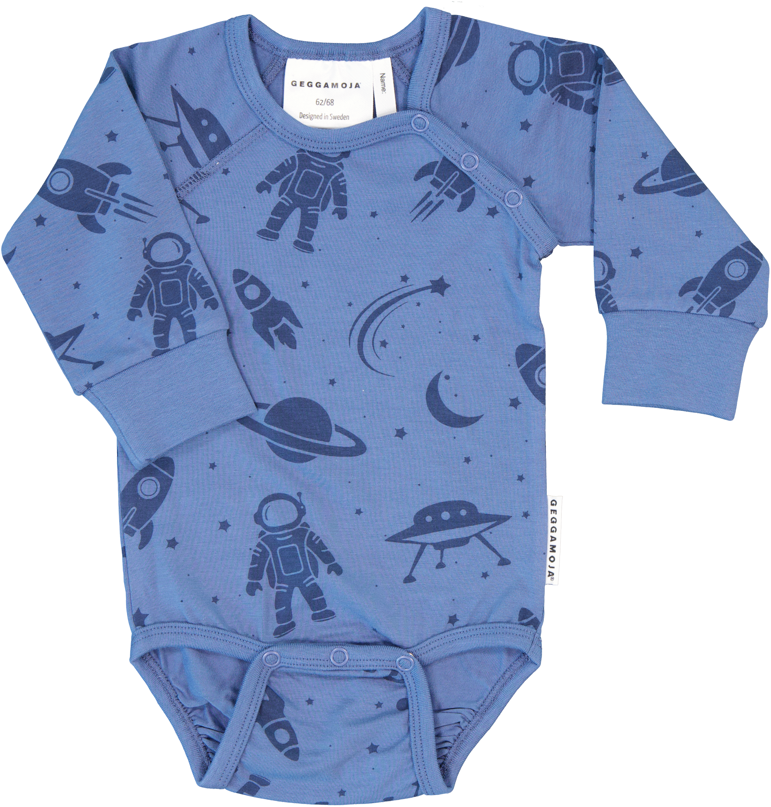 Bamboo body L.S Blue astronaut