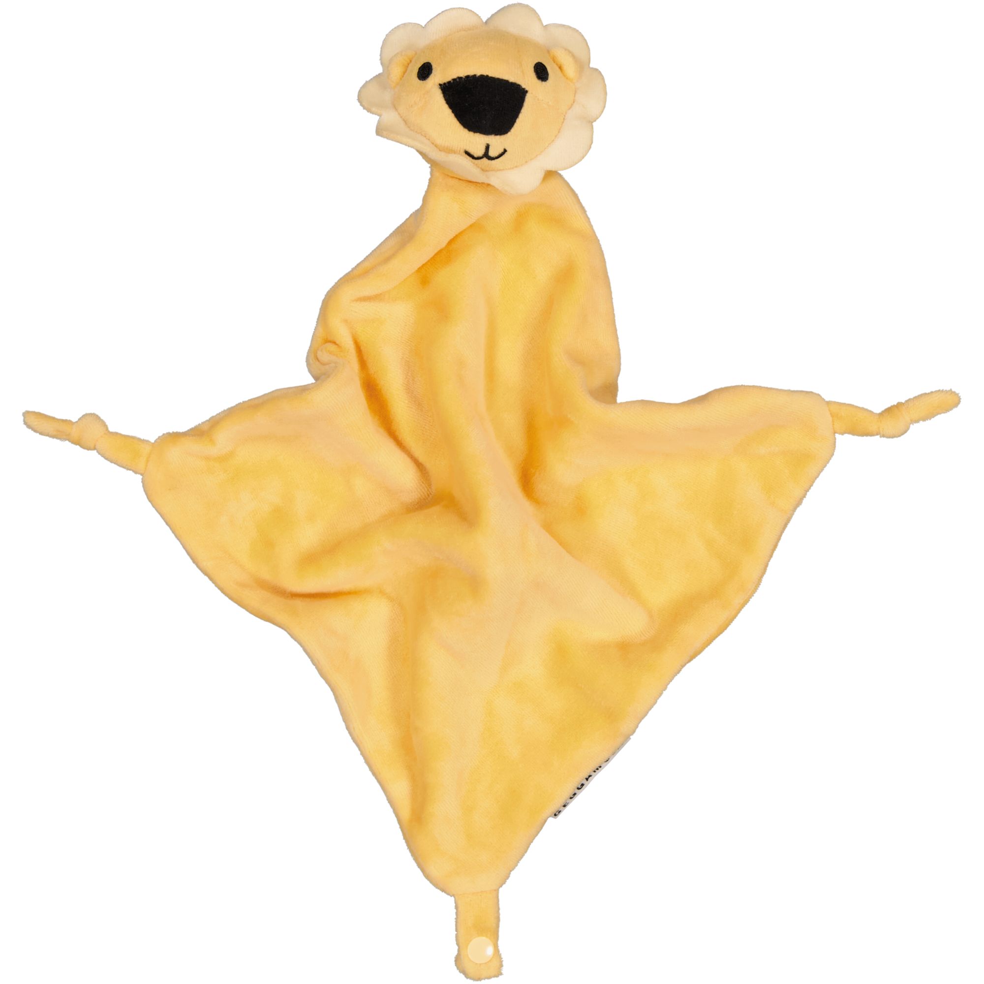 Velour blanket Yellow lion 86 One Size