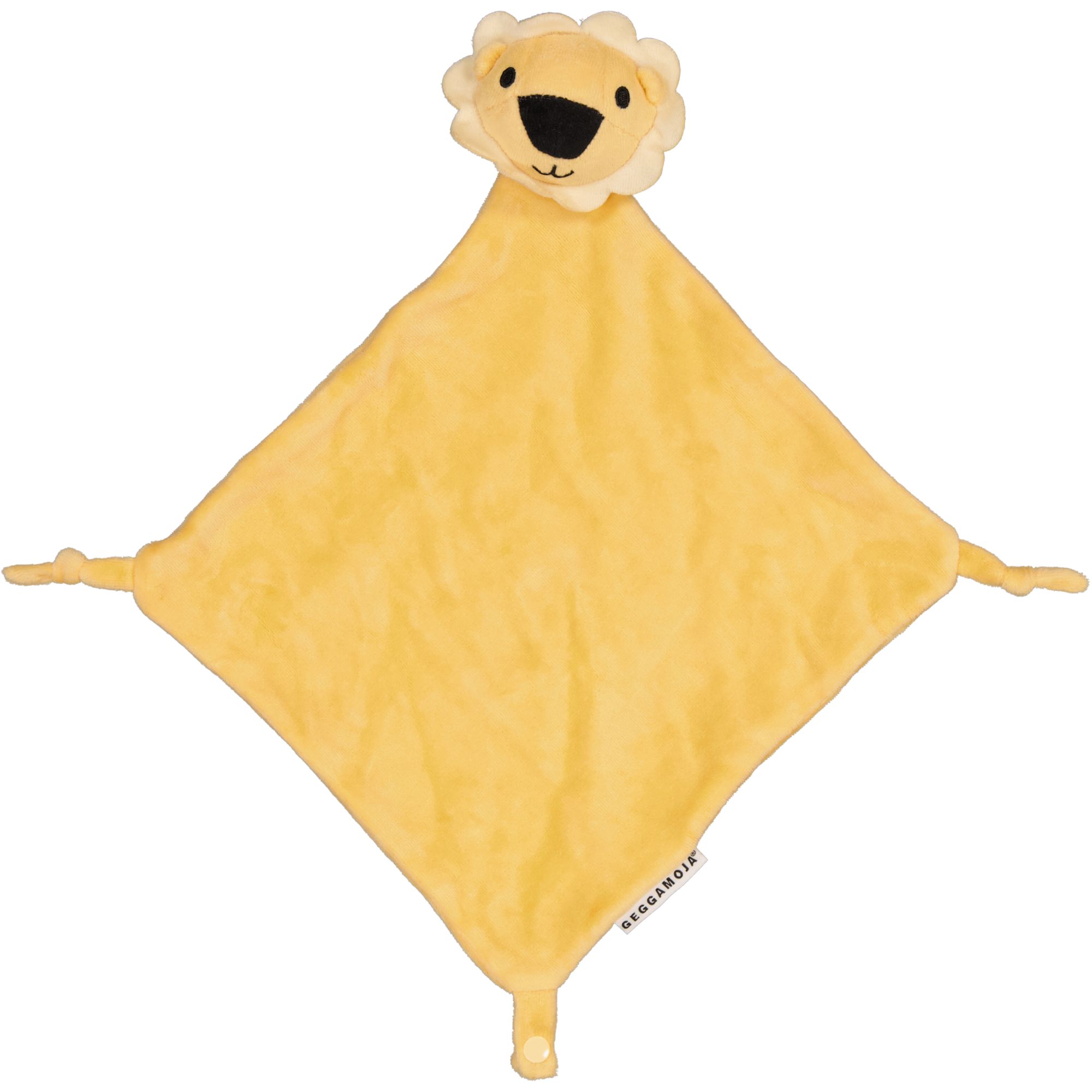 Velour blanket Yellow lion 86 One Size