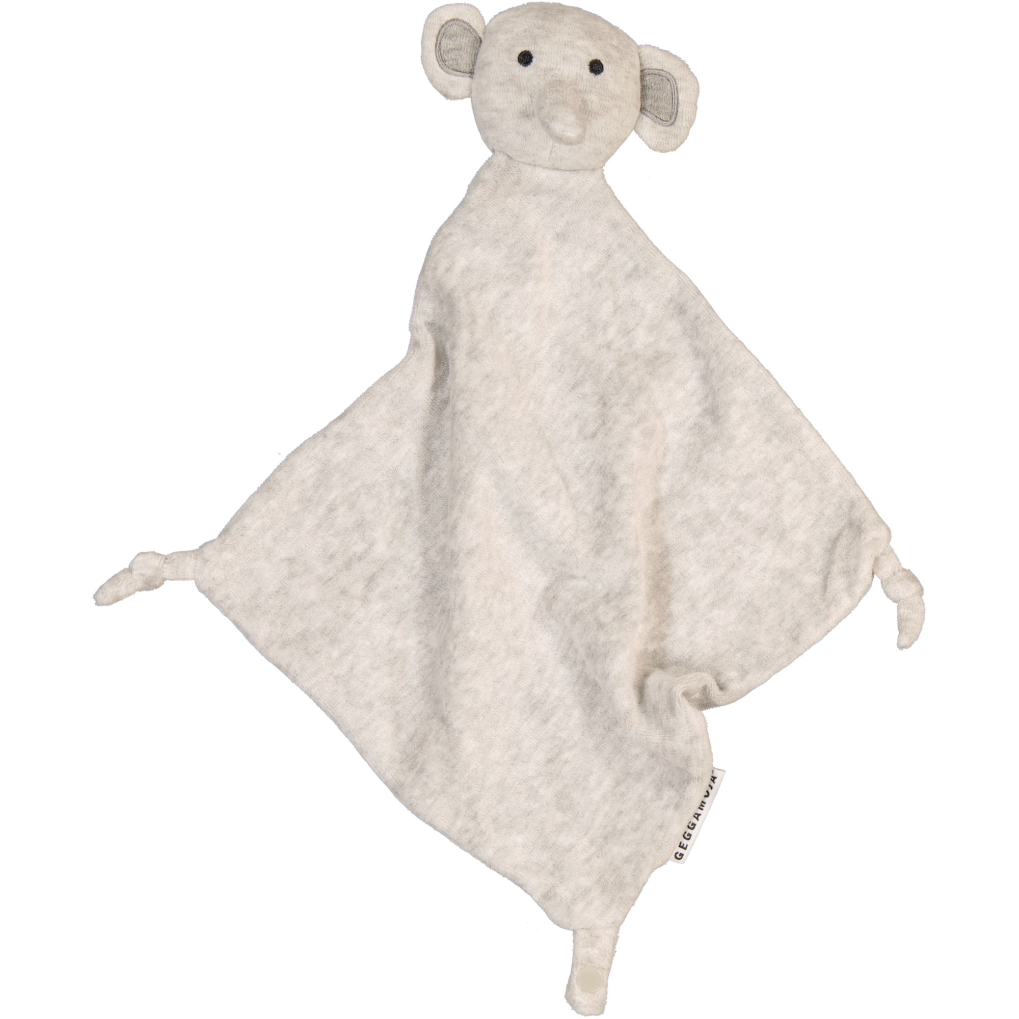 Velour blanket Grey mel elephant 97 One Size