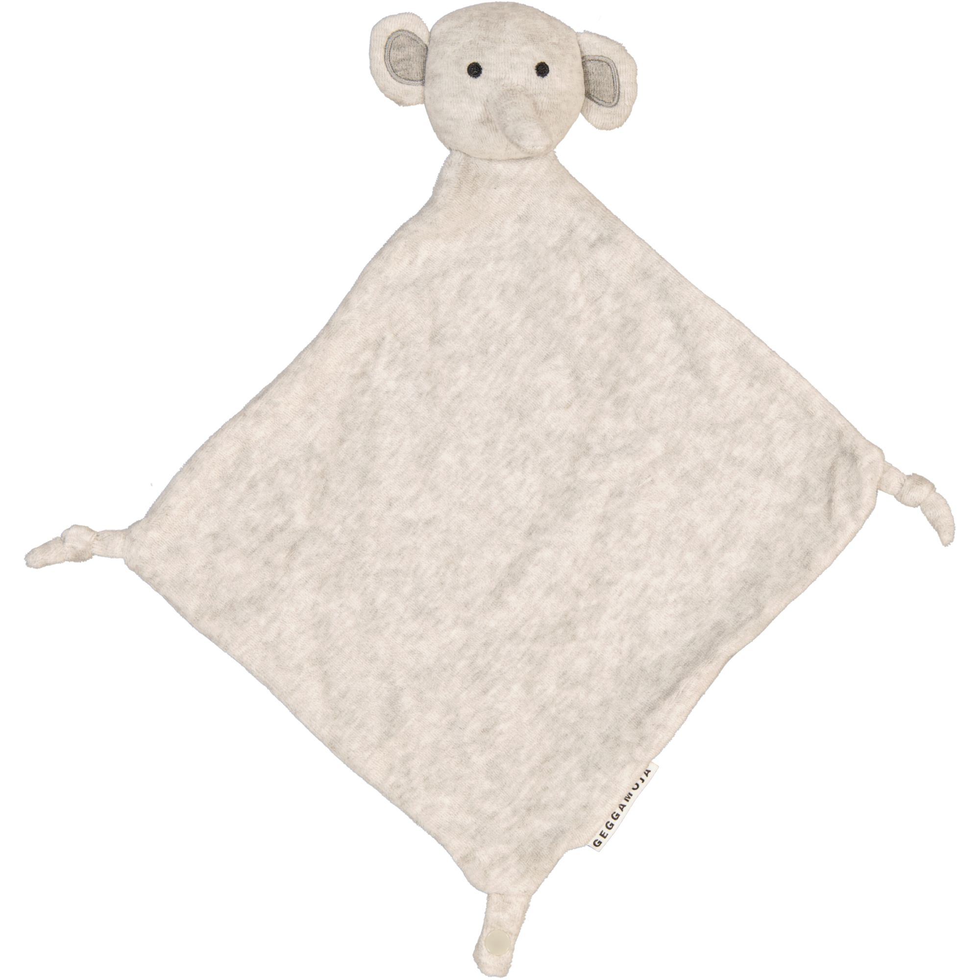 Velour blanket Grey mel elephant 97 One Size