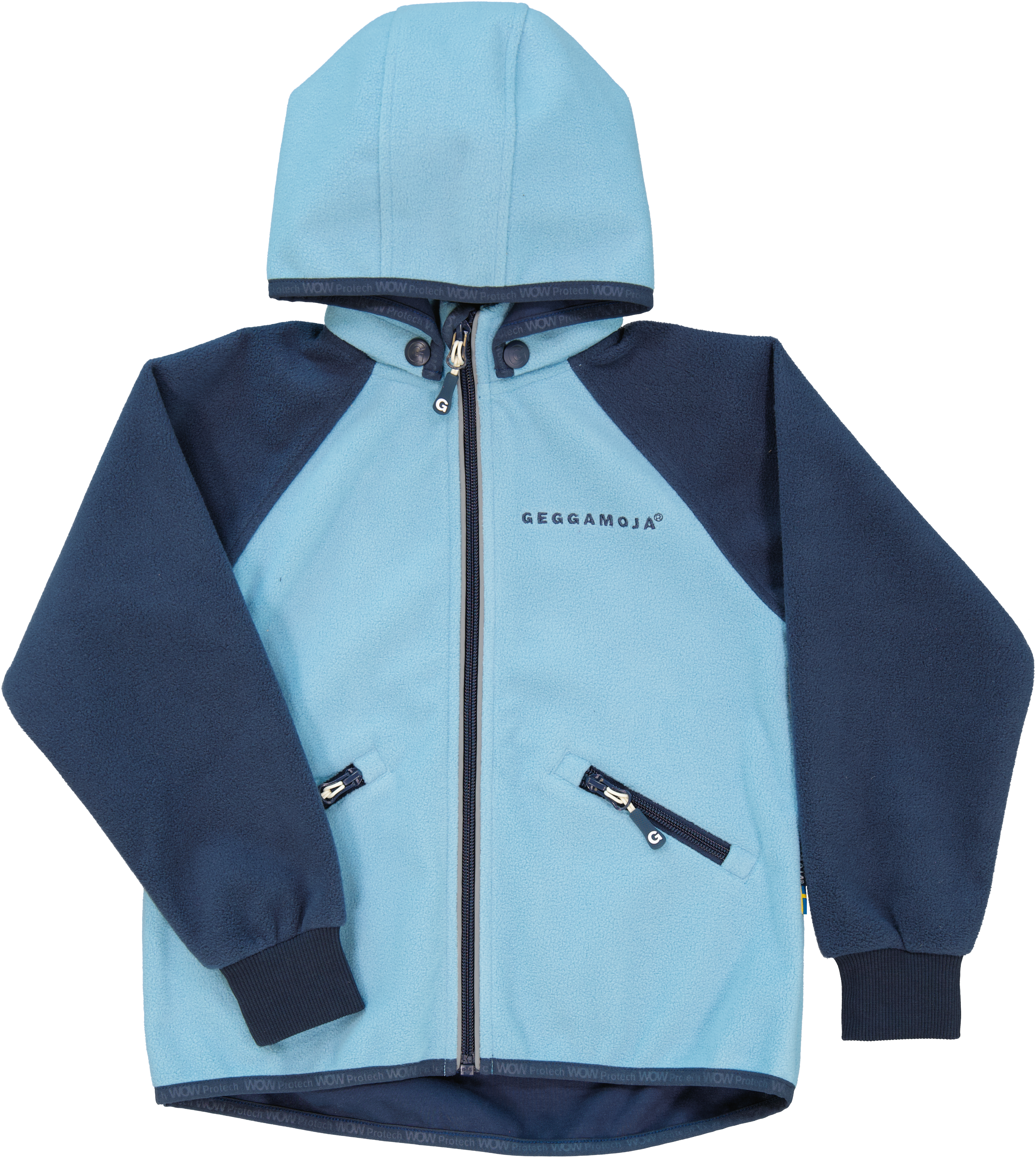 Windfleecejacke Blau