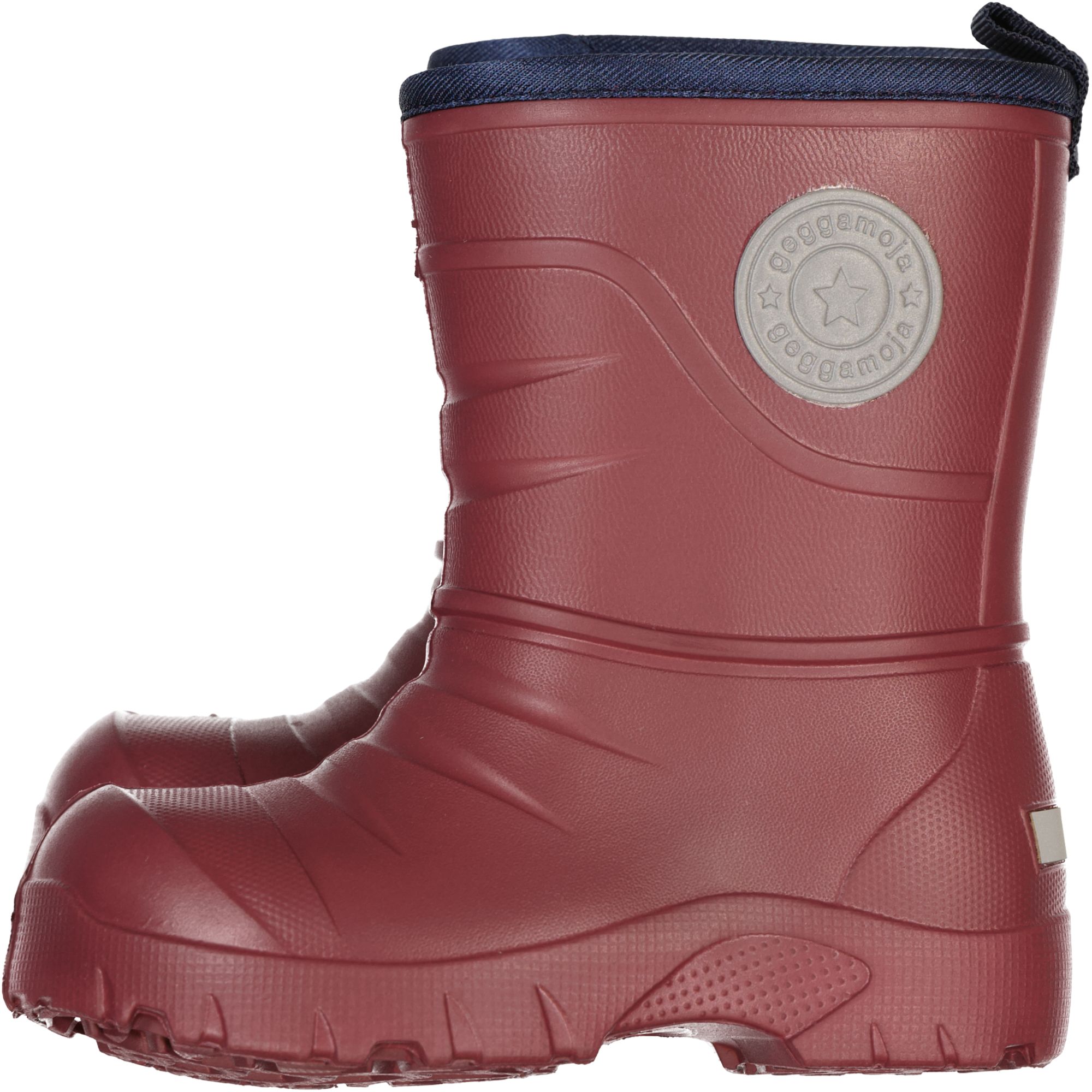 Gefütterte Gummistiefel Burgundy