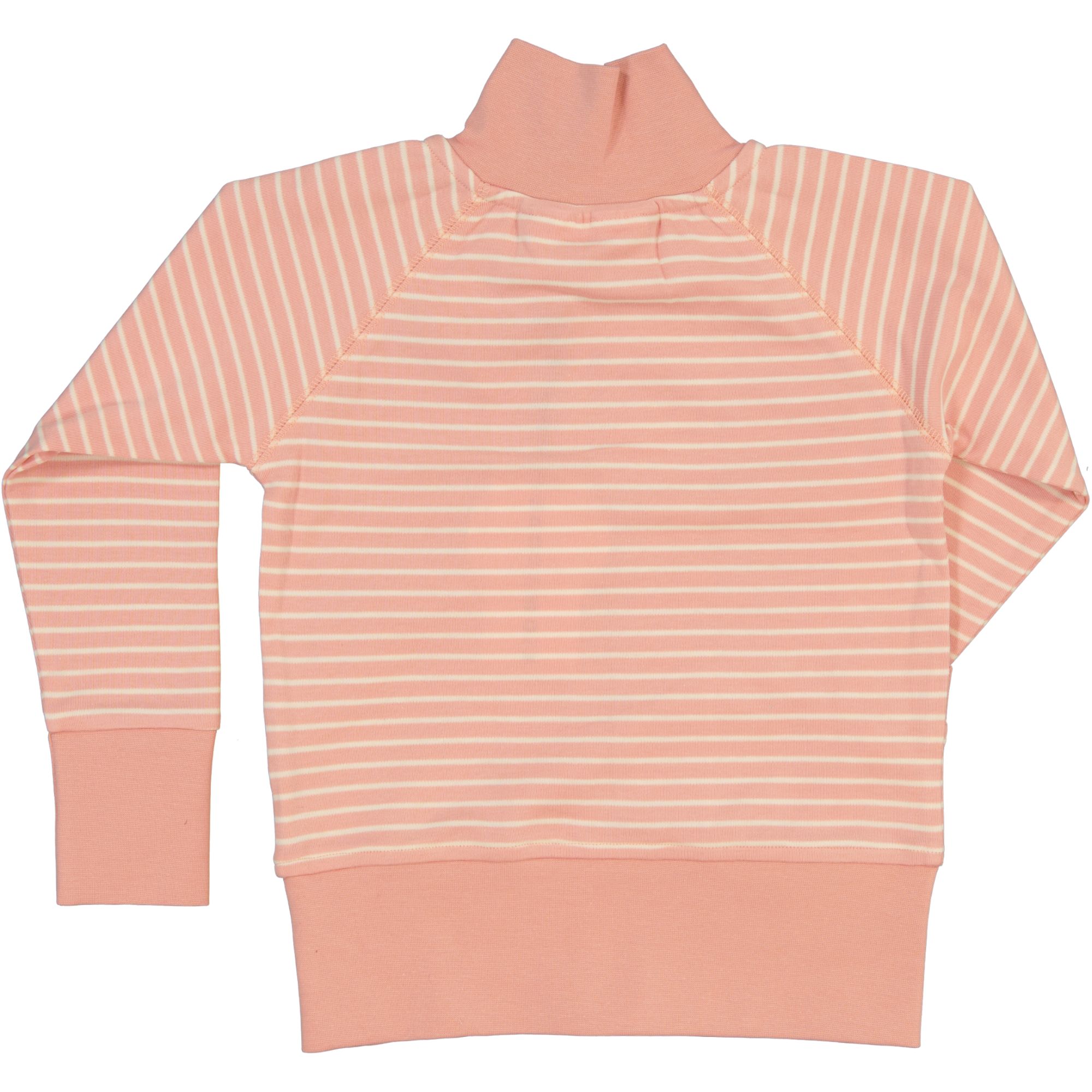 Zip sweater Pink/offwhite