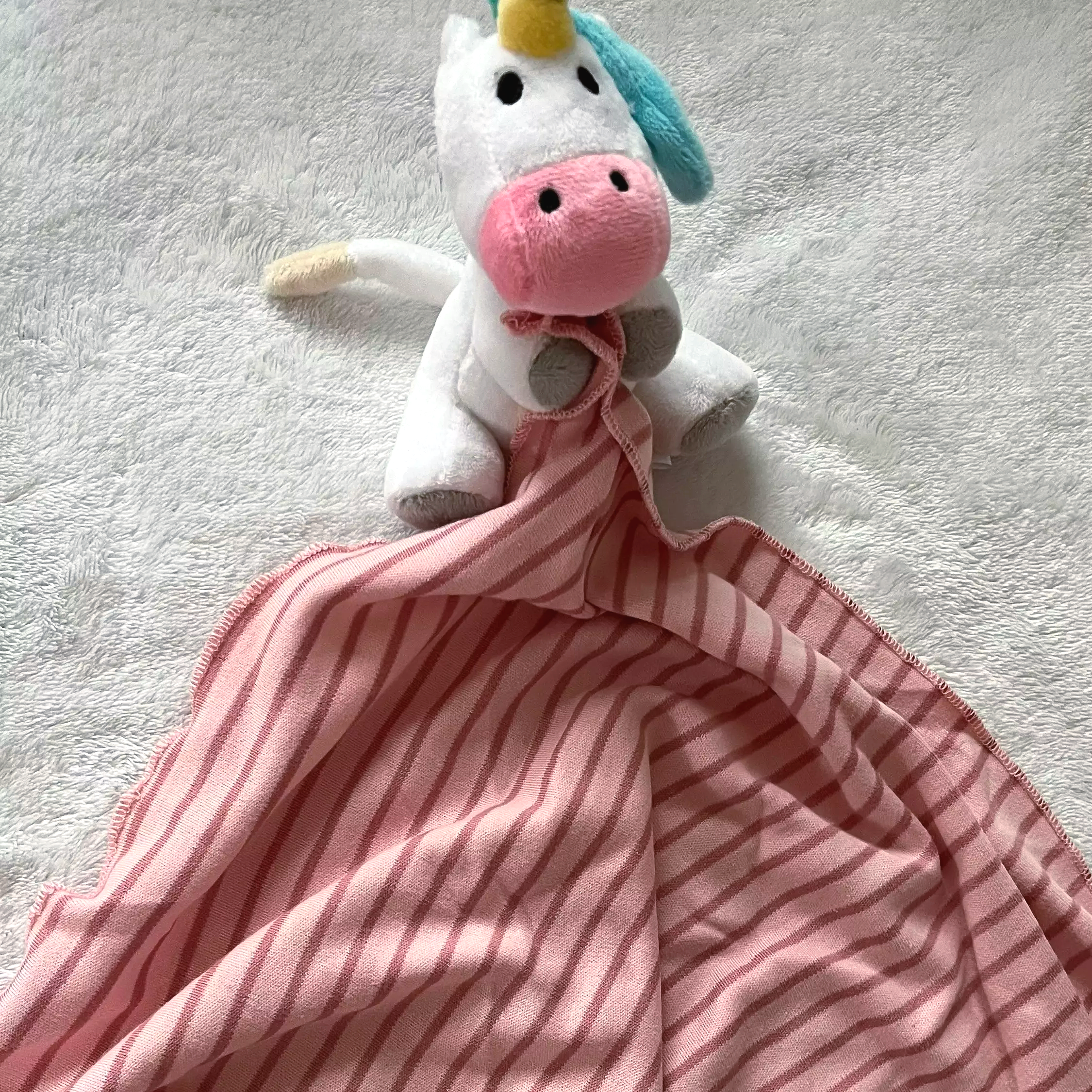 Blanket striped Unicorn mix 91 One Size