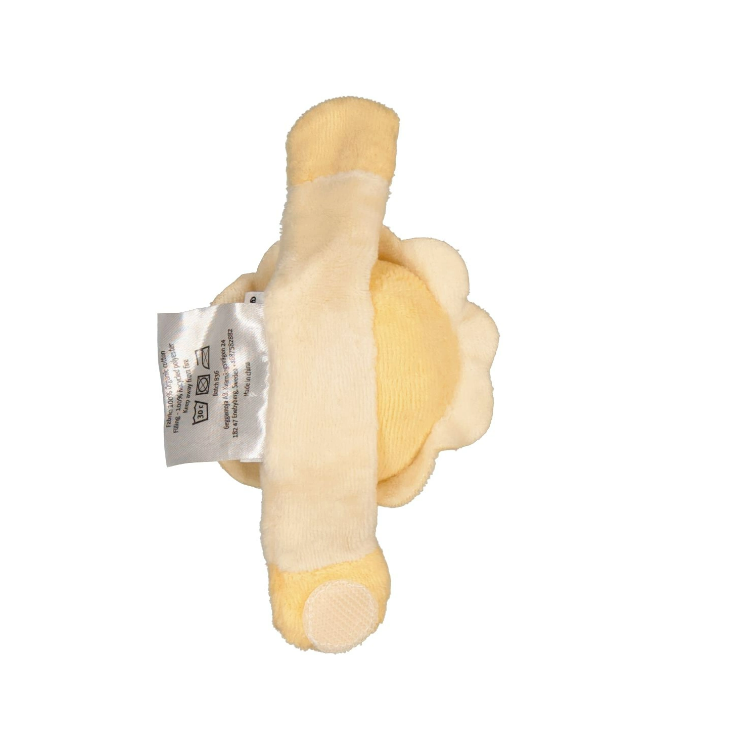 Wrist rattle Yellow lion