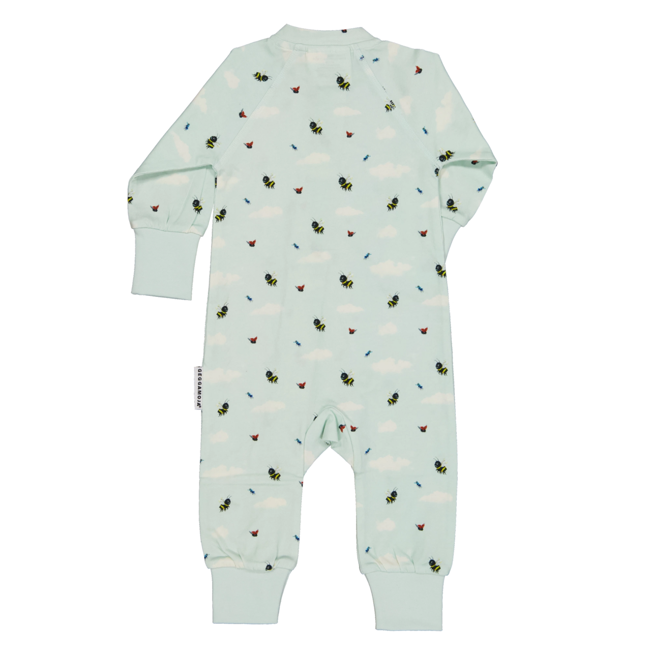 Humlan Djoj two-way zip pyjamas Mint sky  98/104