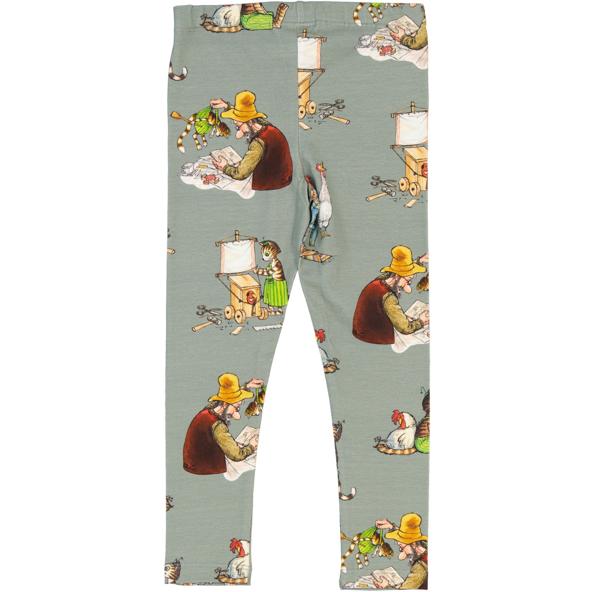 Pettersson und Findus Leggings Olivgrün