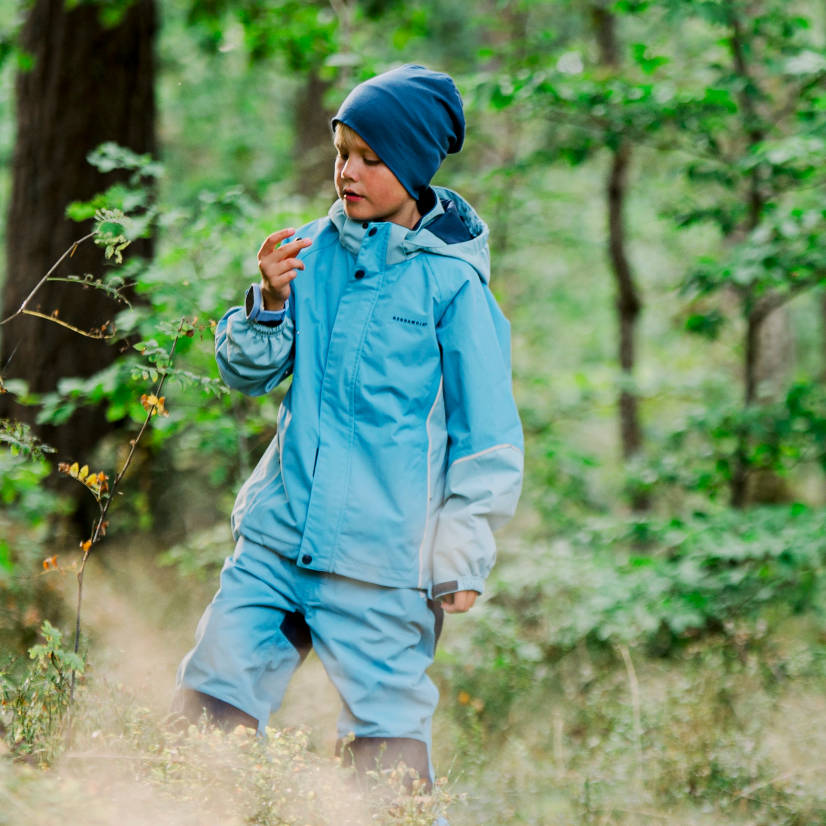 Shell-Hose hoch Blau