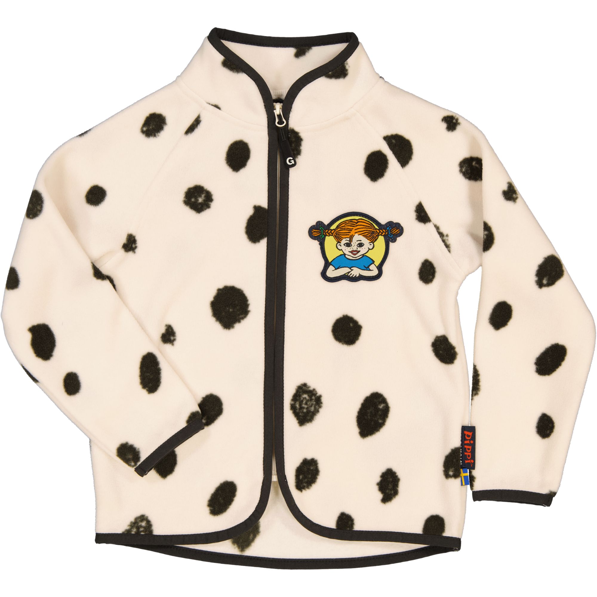 Pippi Langstrumpf Fleece jacket Dots